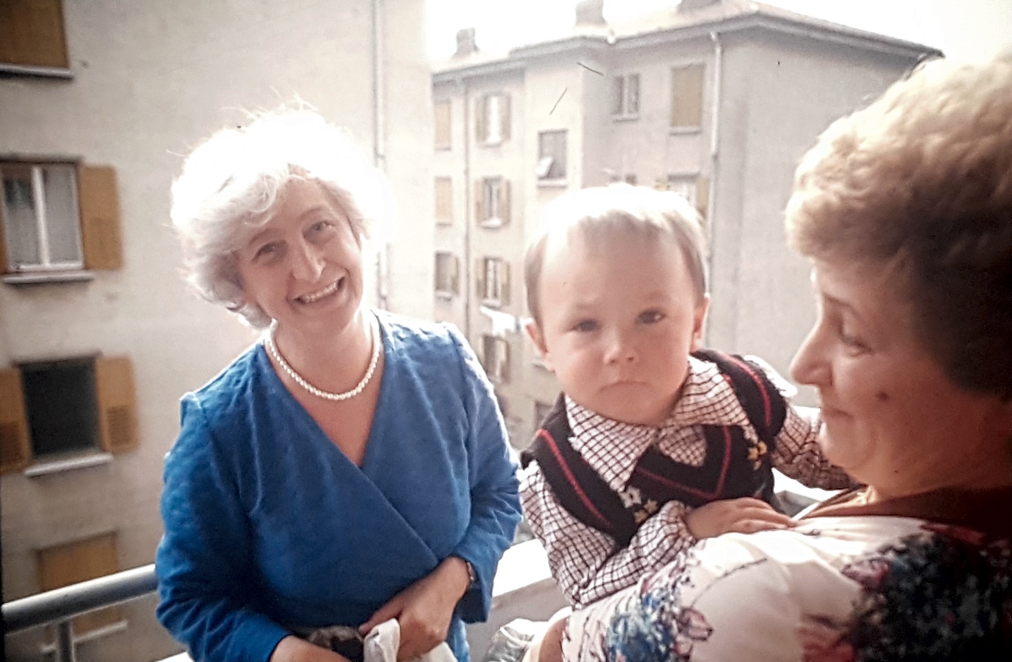 Alessio con Bruna e Maria